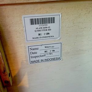 This is a headboard brand new queen size